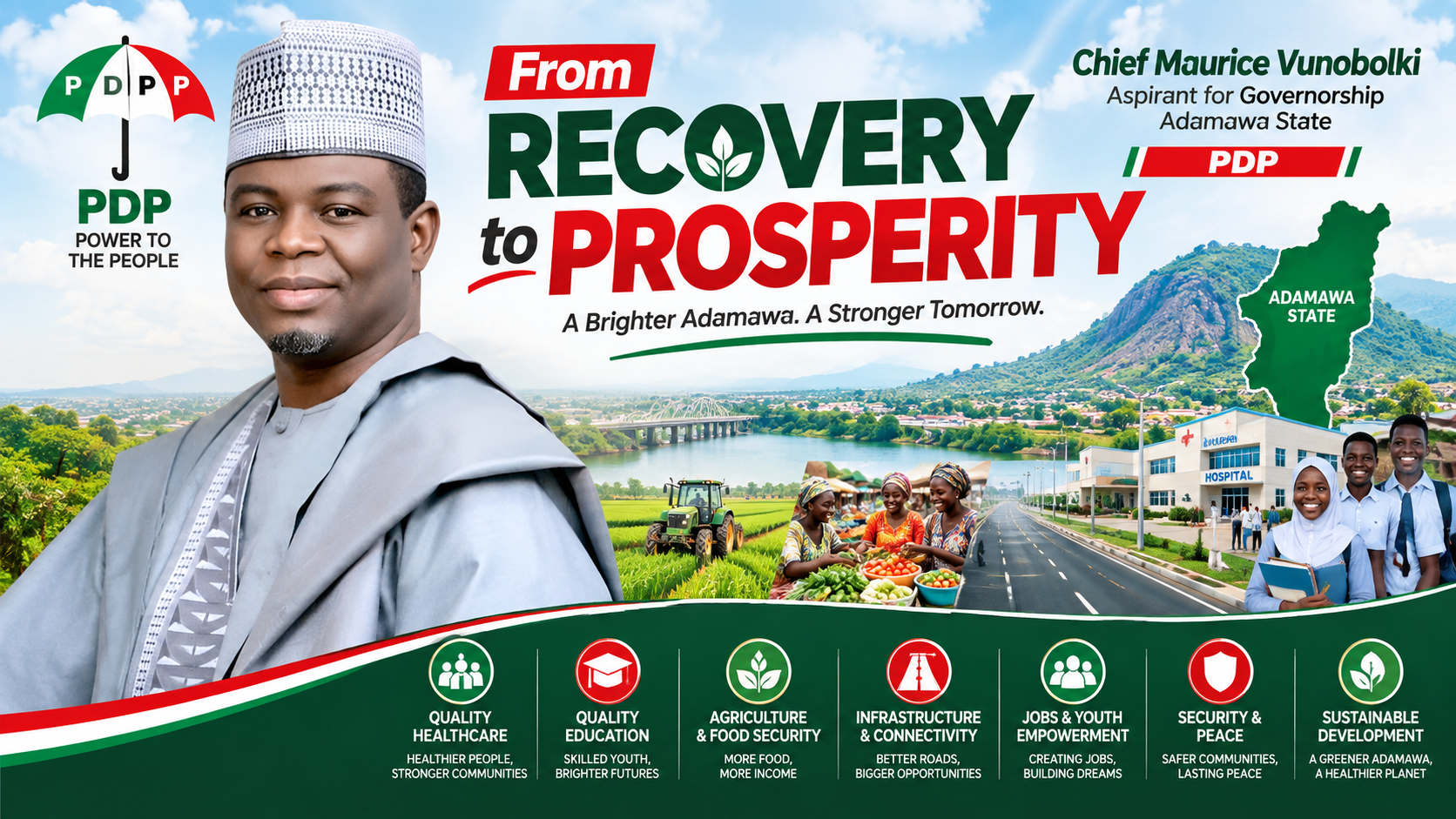 From Recovery to Prosperity campaign graphic