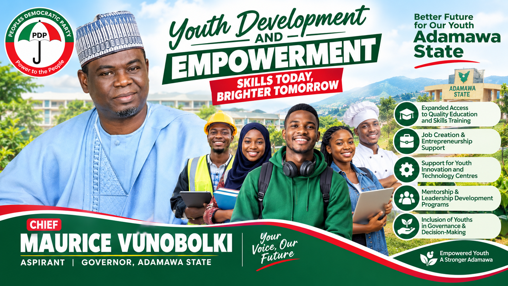 Youth and Development Empowerment graphic